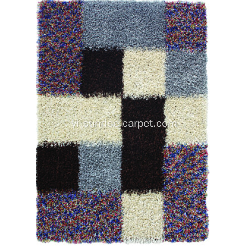 Polyester Viscose Shaggy Carpet với thiết kế